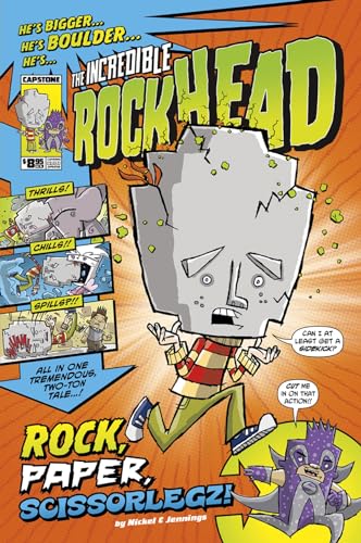 9781434245960: The Incredible Rockhead: Rock, Paper, Scissorlegz (Graphic Sparks: the Incredible Rockhead)