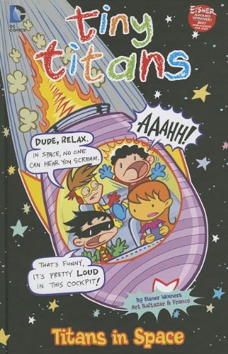 Imagen de archivo de Titans in Space (Tiny Titans, 3) a la venta por Front Cover Books