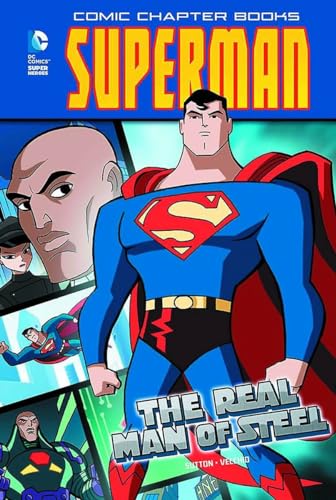 9781434291387: The Real Man of Steel (Superman: Comic Chapter Books)