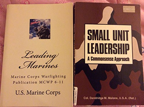 Leading Marines: Marine Corps Warfighting Publication MCWP 6-11 (9781434401830) by Marine Corps, U.S.