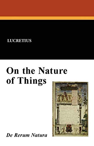 On the Nature of Things: De Rerum Natura (9781434429575) by Lucretius