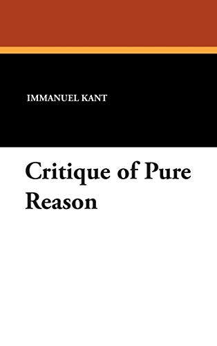 criticism of pure reason criticism of pure reason