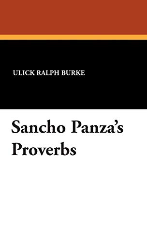 Beispielbild fr Sancho Panza's Proverbs zum Verkauf von PBShop.store US