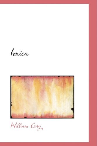 Stock image for Ionica for sale by Revaluation Books