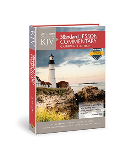 Beispielbild fr KJV Standard Lesson Commentary Casebound Edition 2018-2019 zum Verkauf von KuleliBooks