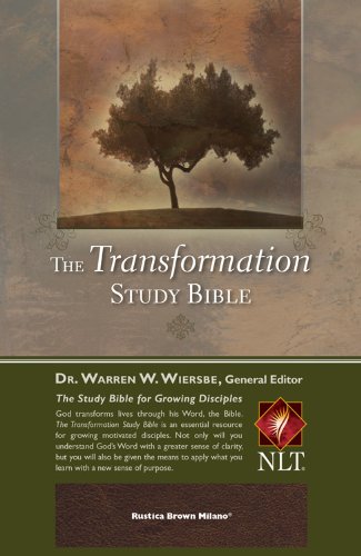 Imagen de archivo de The Transformation Study Bible--Rustica Brown Milano a la venta por dsmbooks