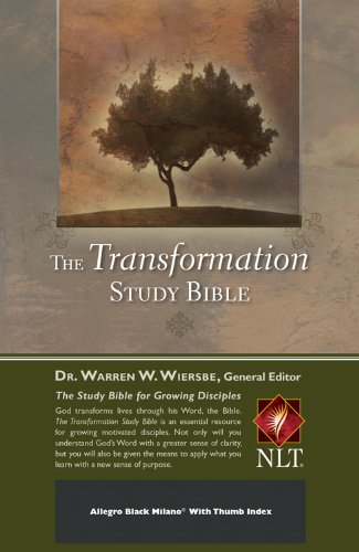 9781434764249: Transformation Study Bible - Black Bonded Leather: New Living Translation