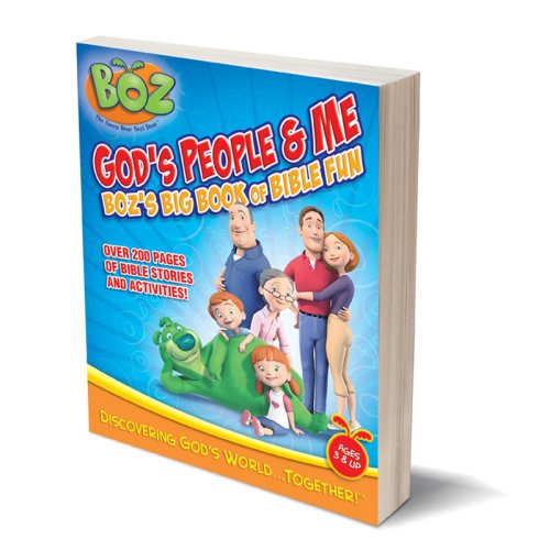 Imagen de archivo de God's People & Me: Boz's Big Book of Bible Fun [With Stickers] a la venta por ThriftBooks-Atlanta