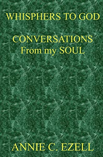 Beispielbild fr Whispers To God: Conversations From My Soul zum Verkauf von THE SAINT BOOKSTORE