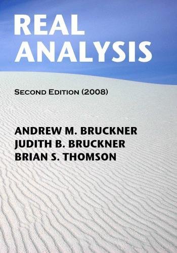 9781434844125: Real Analysis: Second Edition (2008)