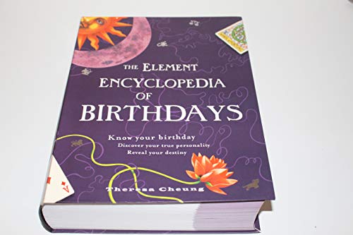 Beispielbild fr The Element Encyclopedia of Birthdays zum Verkauf von Wonder Book