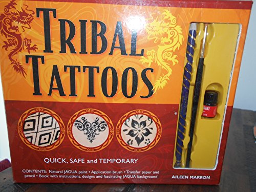 Beispielbild fr Tribal Tattoos: Quick, Safe and Temporary Tattoos from Natural Jagua Dye zum Verkauf von Irish Booksellers