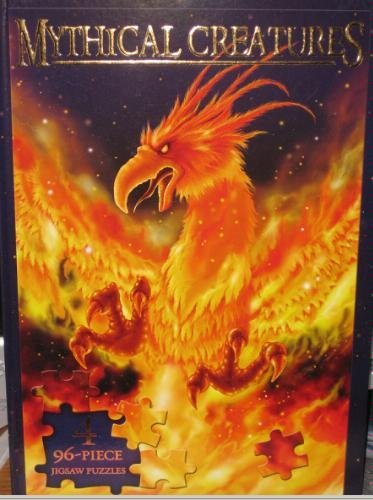 Imagen de archivo de Mythical Creatures - 4 96 Piece Jigsaw Puzzles a la venta por BookHolders