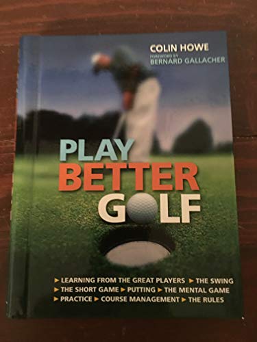 Imagen de archivo de Play Better Golf a la venta por HPB-Ruby
