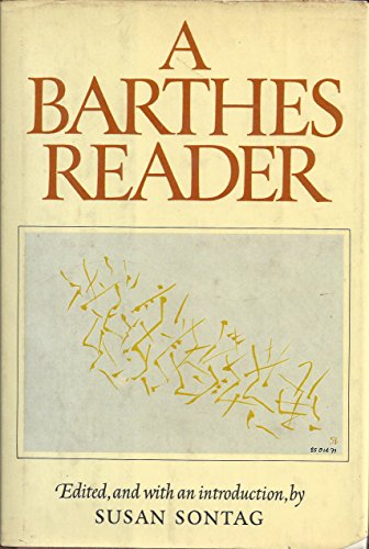 Stock image for A Barthes Reader for sale by Better World Books