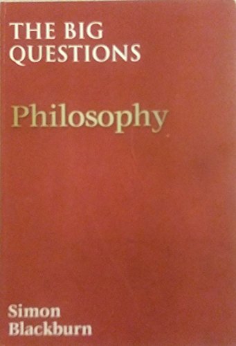 Imagen de archivo de Philosophy (Big Questions Series) a la venta por Wonder Book