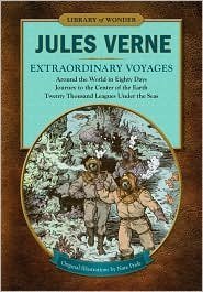 Imagen de archivo de Extraordinary Voyages (Library of Wonder): Around the World in Eighty Days, Journey to the Center of the Earth, Twenty Thousand Leagues Under the Seas a la venta por Pink Casa Antiques