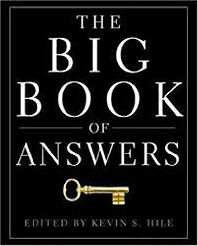 Beispielbild fr The Big Book of Answers zum Verkauf von Better World Books