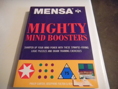 Beispielbild fr Mensa Mighty Mind Boosters zum Verkauf von Wonder Book