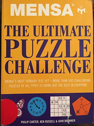 Beispielbild fr Mensa: The Ultimate Puzzle Challenge zum Verkauf von SecondSale