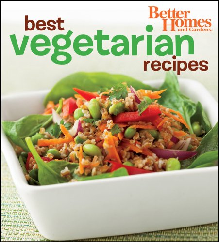 Stock image for Better Homes and Gardens Best Vegetarian Recipes (BN) for sale by Better World Books