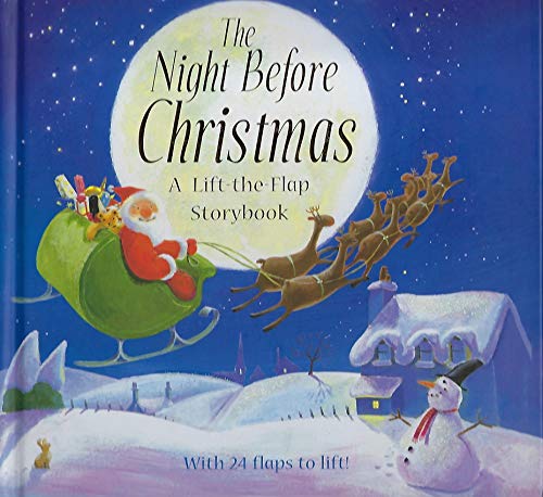 Imagen de archivo de The Night Before Christmas: A Lift-the-flap Storybook [Board book] Clement C. Moore a la venta por BennettBooksLtd