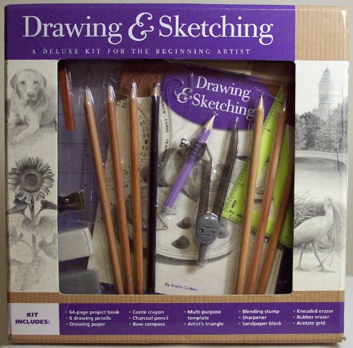 Stock image for Drawing & Sketching: A Deluxe Kit for the Beginning Artist for sale by HPB Inc.