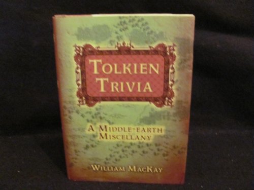 Imagen de archivo de Tolkien Trivia: A Middle-earth Miscellany a la venta por Idaho Youth Ranch Books