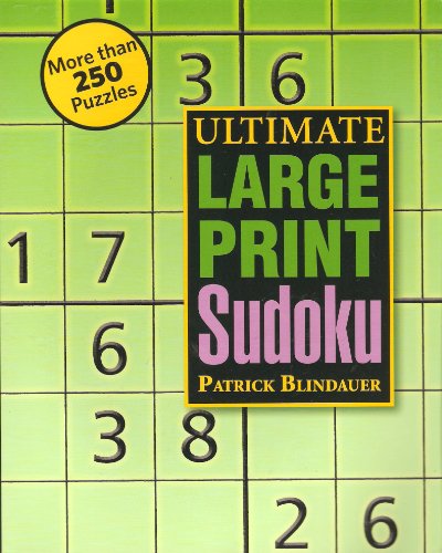 9781435142541: Ultimate Large Print Sudoku