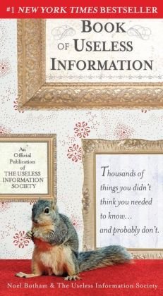 9781435145795: The Book of Useless Information
