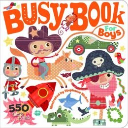 9781435153585: Busy Book for Boys : 550 Things to Find