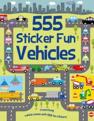 Beispielbild fr 555 Sticker Fun Vehicles zum Verkauf von Better World Books