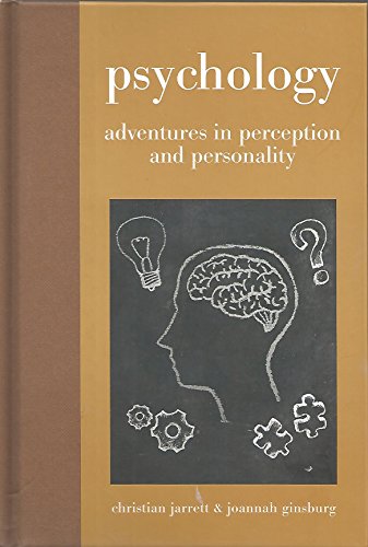 Imagen de archivo de Psychology : Adventures in Perception and Personality a la venta por Better World Books