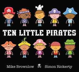Beispielbild fr Ten Little Pirates zum Verkauf von Better World Books