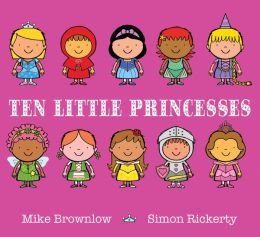 Beispielbild fr Ten Little Princesses zum Verkauf von SecondSale