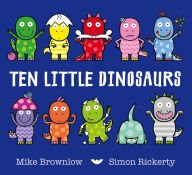 Beispielbild fr Ten Little Dinosaurs zum Verkauf von Blue Vase Books