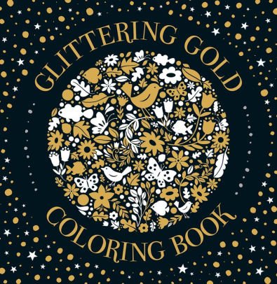 9781435165199: Glittering Gold Coloring Book