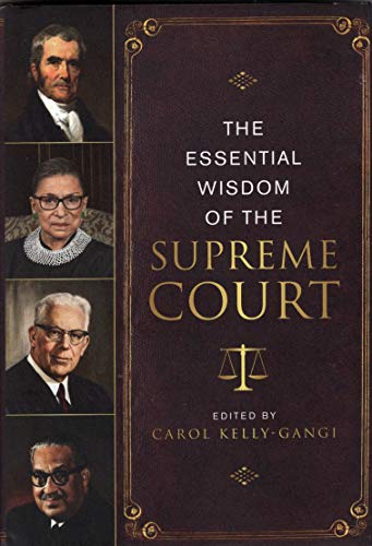 Imagen de archivo de The Essential Wisdom of the Supreme Court a la venta por BookHolders