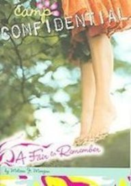 A Fair to Remember (Camp Confidential) (9781435200050) by Melissa J. Morgan