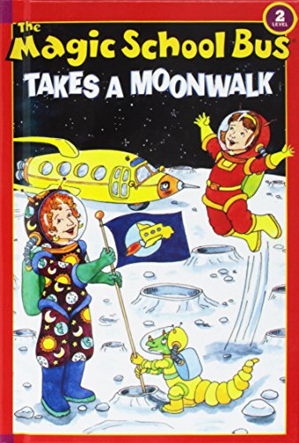 Imagen de archivo de The Magic School Bus Takes a Moonwalk (Scholastic Reader, Level 2) a la venta por ThriftBooks-Atlanta