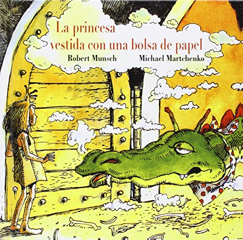 Stock image for La princesa vestida con una bolsa de papel / Paper Bag Princess (Spanish Edition) for sale by GF Books, Inc.