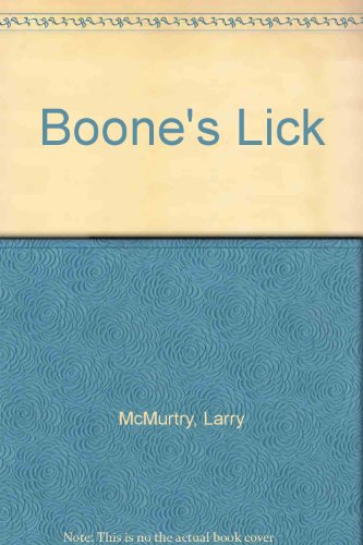 Boone's Lick (9781435296183) by Larry McMurtry