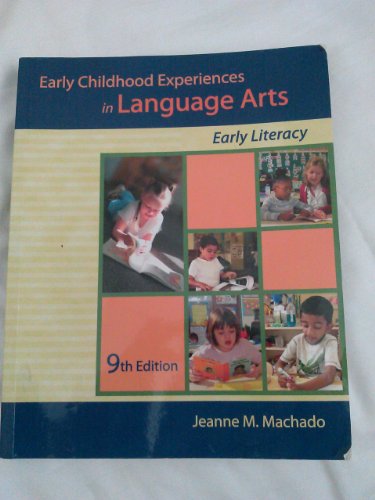 Stock image for Early Childhood Experiences in Language Arts: Early Literacy for sale by Wonder Book