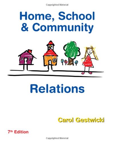 9781435401082: Home, School & Community Relations