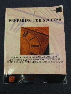 Stock image for Praparing for Success for sale by Bookmans