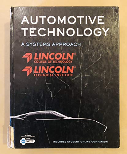 Stock image for Automotive Technology: A Systems Approach for sale by Once Upon A Time Books