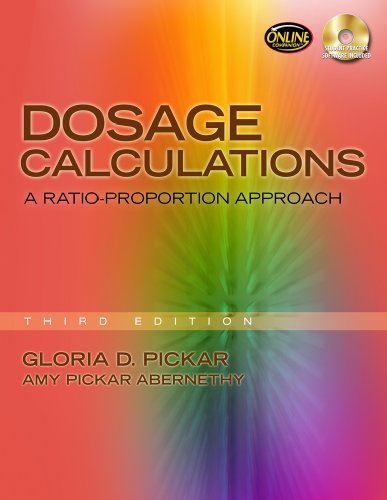 Imagen de archivo de Dosage Calculations: A Ratio-Proportion Approach, 3rd Edition a la venta por BooksRun