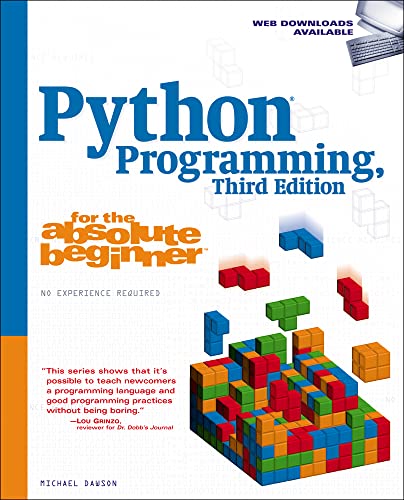 Stock image for Python Programming for the Absolute Beginner, 3rd Edition for sale by Goodwill of the Olympics and Rainier Region