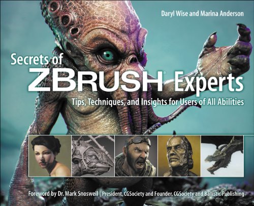 9781435458970: Secrets of Zbrush Experts: Tips, Techniques, and Insights for Users of All Abilities