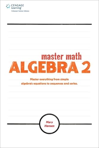 Stock image for Master Math: Algebra 2 for sale by Once Upon A Time Books